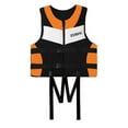 thumbnail image 1 of MUXiin Children's Trend Life Vest - USCG Approved Life Jacket - 22-25 in Chest Size - 33-55 lbs. - Ideal for Boating, Watersports, Swimming, Wakeboard & More,Blue,S/M,S,Orange, 1 of 3