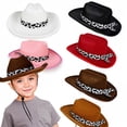 thumbnail image 1 of MUXiin Cowboy Hats for Kids Children's Birthday Party Stage Performance With Hat All Season Universal, 1 of 6