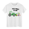 thumbnail image 1 of MUXiin Easter T Shirts for Kids Girls Cartoon Bunny Short Sleeve Tee for Toddler Soft Easter's Day Summer Tops Kids Summer Clothing Easter Gifts for Kids(White,10-11 Years), 1 of 5