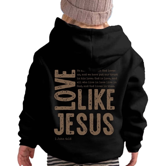 MUXiin Faith Over Fear Hoodie Girls 10-12 Christian Jesus T Shirts for Kids Pullover Tops with Pockets