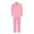 thumbnail image 1 of MUXiin Family Christmas Pajamas,Satin Silk Family Matching Pajamas Set Long Sleeve Button Down Two Piece Sleepwear Loungewear Nightwear For Dad, 1 of 4