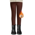 thumbnail image 1 of MUXiin Girls Winter Warm Lined Tights, Soft Thermal Dance Tights for Kids, 1 of 5