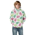 thumbnail image 1 of MUXiin Hoodies For Boys Size 6,Kids Unisex Christmas Printed Pullover Hoodie With Pocket Festive Holiday Outfits For Children, 1 of 3