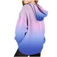 thumbnail image 1 of MUXiin Hoodies for Girls 10-12 Cute Girls Hoodies Preppy Oversized Sweatshirts Soft Long Sleeve Gradient Pullover Sweatshirt Tops Back To School Fashion Cool Children Kid's Fall Winter Outfits, 1 of 7