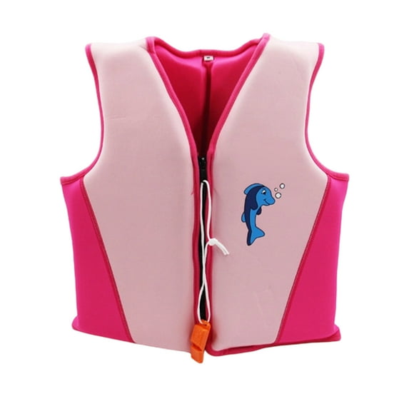 MUXiin Kid Life Jacket - Adjustable Safety Strap & Buoyancy Us Coast Guard Approved, Great for Any Water Sports - Boating, Skiing, Surfing, Pwc