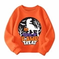 thumbnail image 1 of MUXiin Kids Halloween Sweatshirt Girls Boys Skeleton Pumpkin Ghost Toddler Shirt Crewneck Long Sleeve Graphic Top for 2-3 Years, 1 of 2