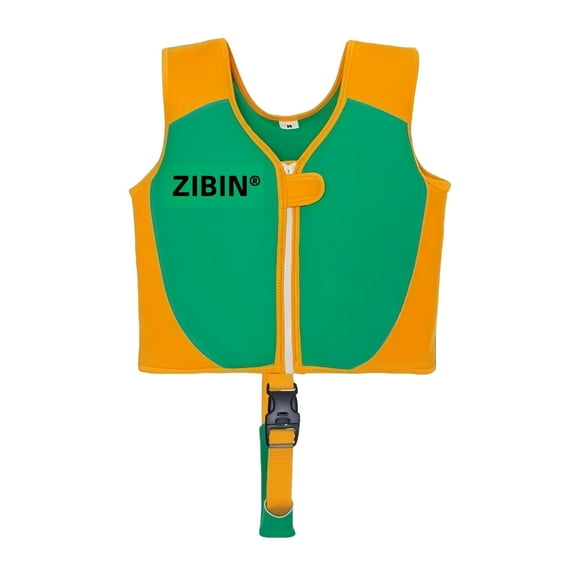 MUXiin Kids Swim Vest Toddler Floaties Adjustable Safety Strap Swimming for Toddlers Children Float Swimsuit, Suitable for Age 2-10 Years/22-88lbs