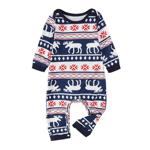 MUXiin Matching Christmas Pajamas For Family,Family Christmas Pajamas Matching Set Holiday Print Top and Festive Plaid Pants