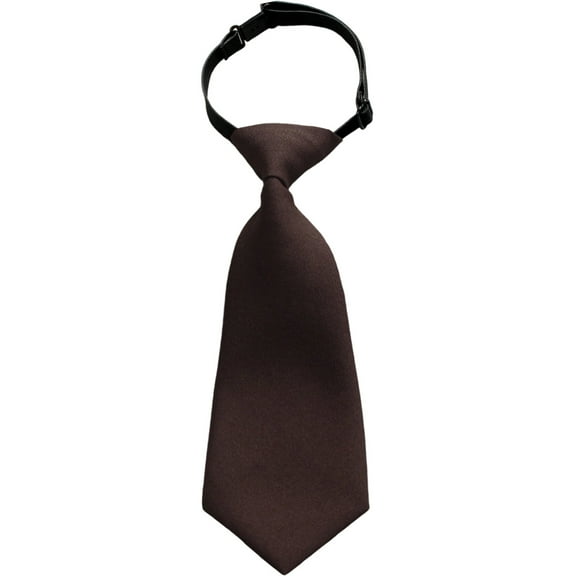 MUXiin Pre-Tied Boys Ties Solid Color Kids Adjustable Necktie for Age 8-12 Wedding School Graduation Back To School Fashion School Uniforms