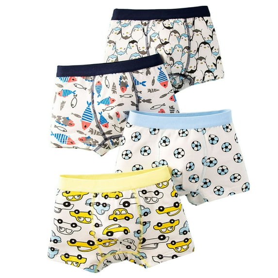 MUXiin Toddler Boy Clothes MUXiin Toddler Underwear Boys Underwear Briefs For Kids Comfortable Breathable Soft Elastic Waistband Daily Wear Outdoor Activities Age 3 14 Year Old