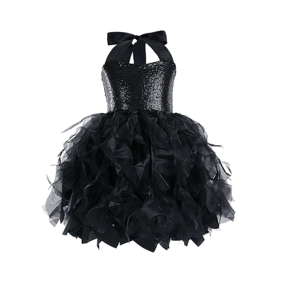 MUXiin Toddler Girls Historical Halloween Dress Elegant Party Outfit for Kids Halloween Dresses For Kids for 6-8 Years