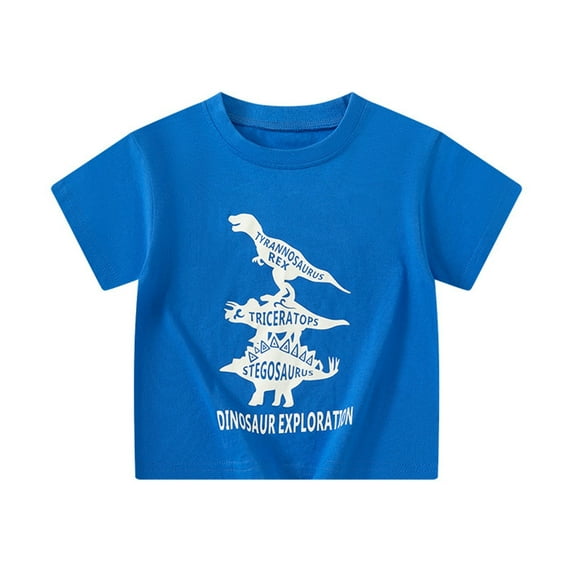 MUXiin Toddler T Shirts Cotton Summer Tshirts Boys Girls Short Sleeve Tee Tops Casual Graphic Clothes Crew Neck Shirts