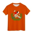 thumbnail image 1 of MUXiin Toddler Tshirts Boys Letter Graphic Printed Cute Funny Short Sleeve T-Shirt Casual Back To School Shirt Tees Shirts for Youth Boys Girls, 1 of 4