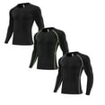 thumbnail image 1 of MUXiin Youth Boys Compression Shirt, Long Sleeve Kids Athletic Undershirt Quick Dry Base Layers for Baseball Football Sports, 1 of 5