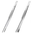 thumbnail image 1 of MUZHIYUA 2 Pack Stainless Steel Straight Tweezers for BBQ Grilling, 1 of 1