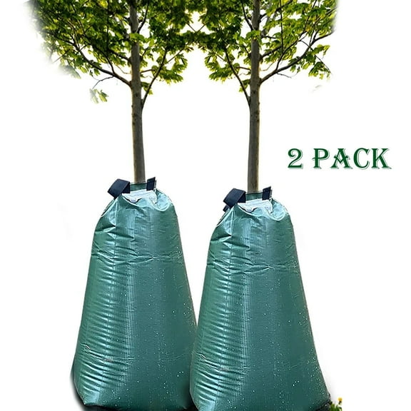 Gowinsee 20 Gallons Tree Watering with Zipper 2 pack, Gardens Water Bag for Tree Slow Release Watering Bag