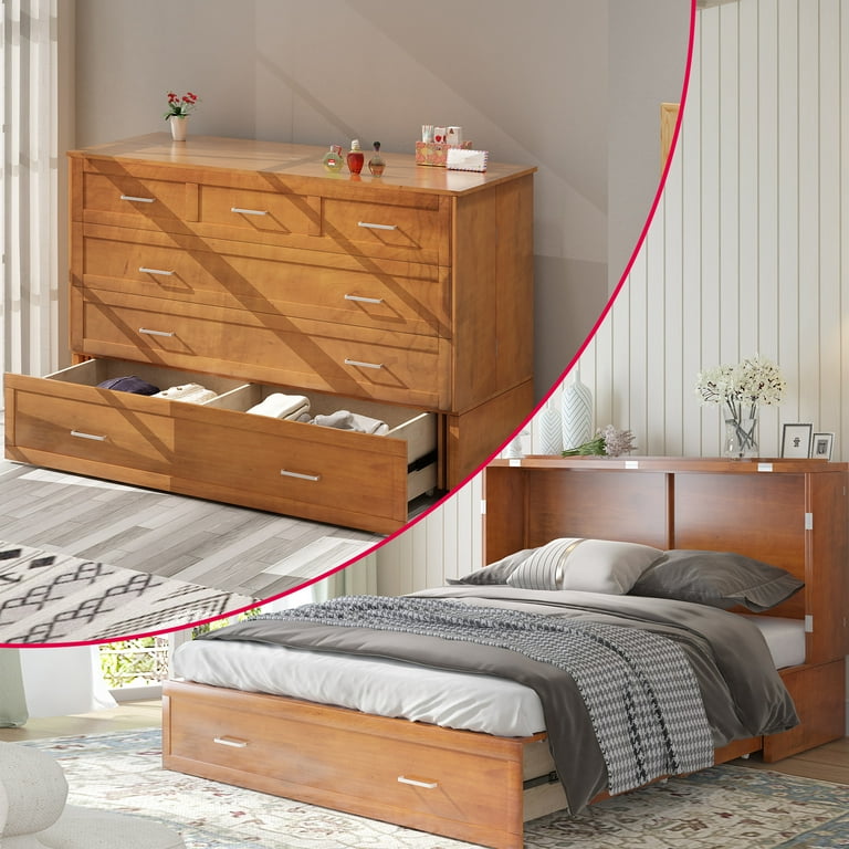 Queen murphy 2024 bed dimensions
