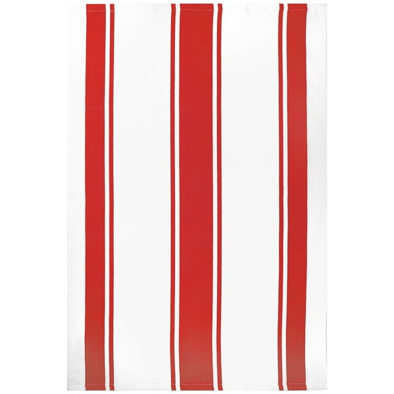 MUkitchen 100% Cotton Oversized Designer Kitchen Towel, Crimson - 20 x 30 inches