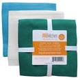 thumbnail image 1 of MUkitchen 100% Cotton Oversized Flour Sack Towel, Peacock - Set of 3, 1 of 1