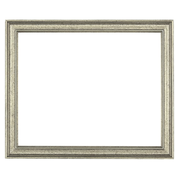 MUseum Collection Piccadilly Artist Vintage Picture Frames - 16x20 Silver - Single Frame for 3/4 Thick Canvas, Paper and Panels, Museum Quality Wooden Antique Photo Frame