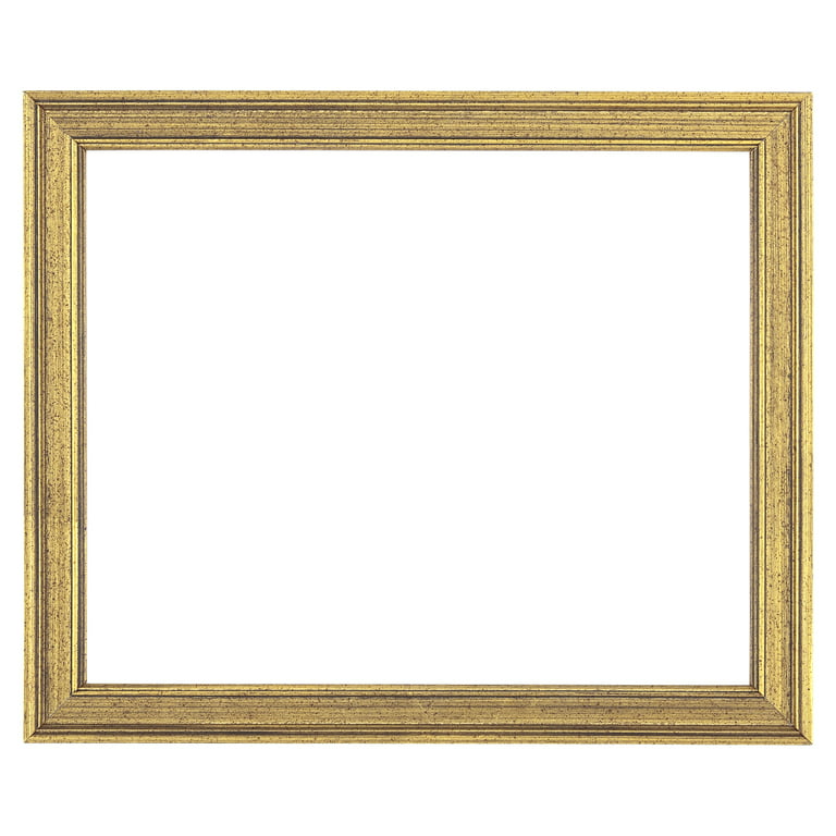 MUseum Collection Piccadilly Artist Vintage Picture Frames - 20x24 Gold -  Single Frame for 3/4 Thick Canvas, Paper and Panels, Museum Quality Wooden