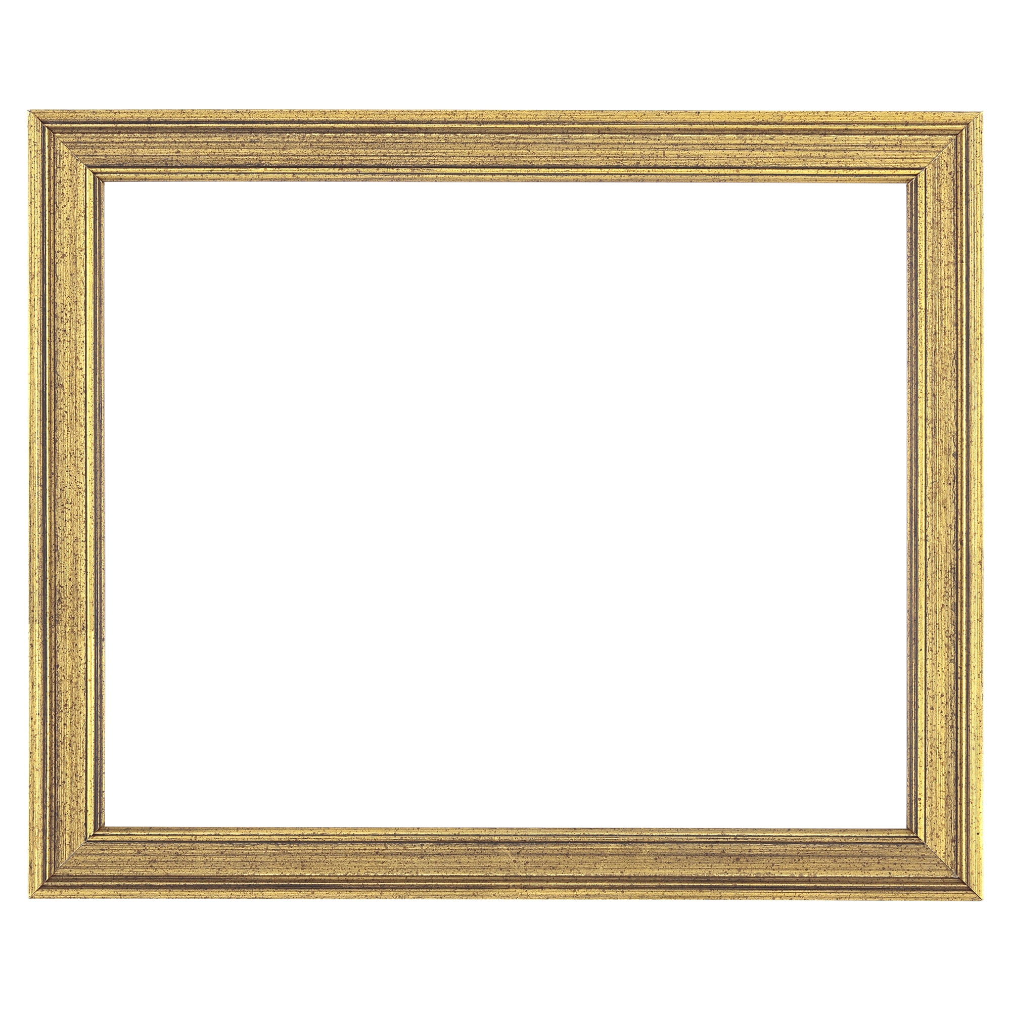 6x6 Traditional Silver Wood Picture Square Frame - Picture Frame