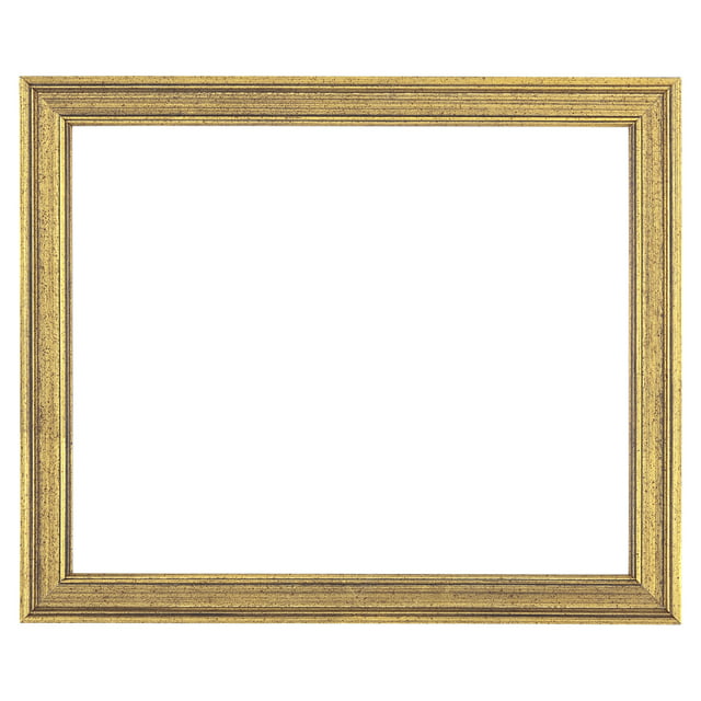MUseum Collection Piccadilly Artist Vintage Picture Frames - 6x8 Gold - Single Frame for 3/4 Thick Canvas, Paper and Panels, Museum Quality Wooden Antique Photo Frame