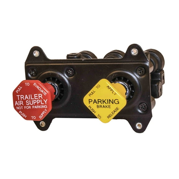 MV-3 Heavy Duty Dash Valve - 3/8"PC Air Brake Control Valve Replaces 800353, Automann 170.800353, AM170800523WF, Bendix 5003682,