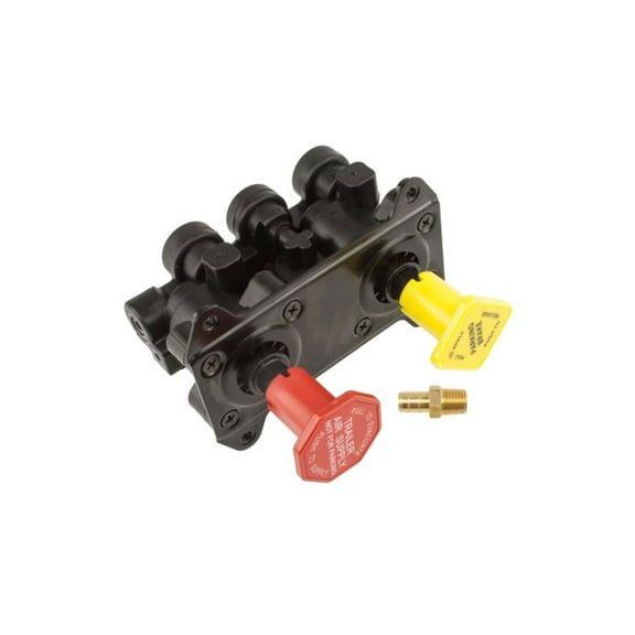 MV-3 Heavy Duty Dash Valve - Air Brake Control Valve Replaces 800519, 3949780, Bendix 065186, 107220, 5000286, 5000379, 5005057, 5005058, 5005080, Automann 170800519, PAI 802622E