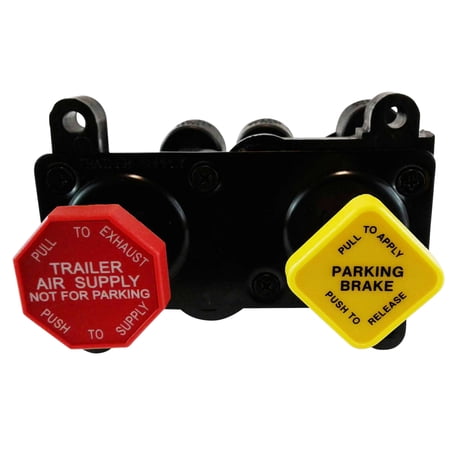 MV-3 Style Hand Operated Trailer/Parking Manifold Dash Control Module Valve