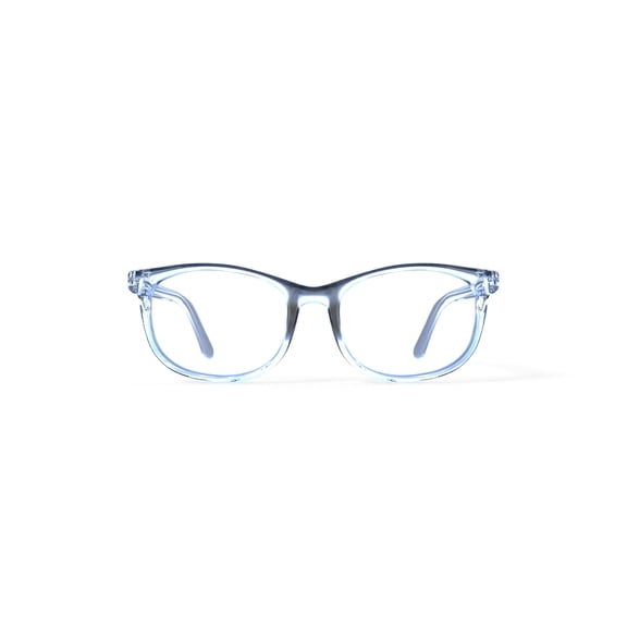 Youth Banks Rx'ble Eyeglasses with Case, Crystal Clear