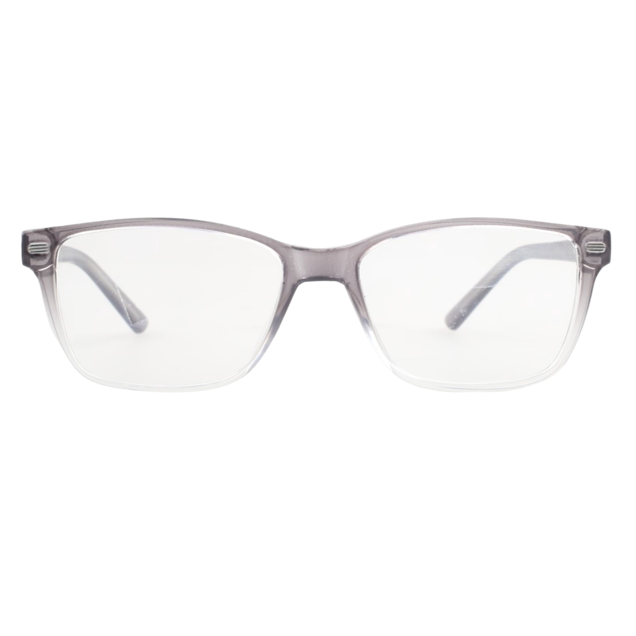 Men's Jason Rx'ble Eyeglasses with Case, Grey Crystal Gradient