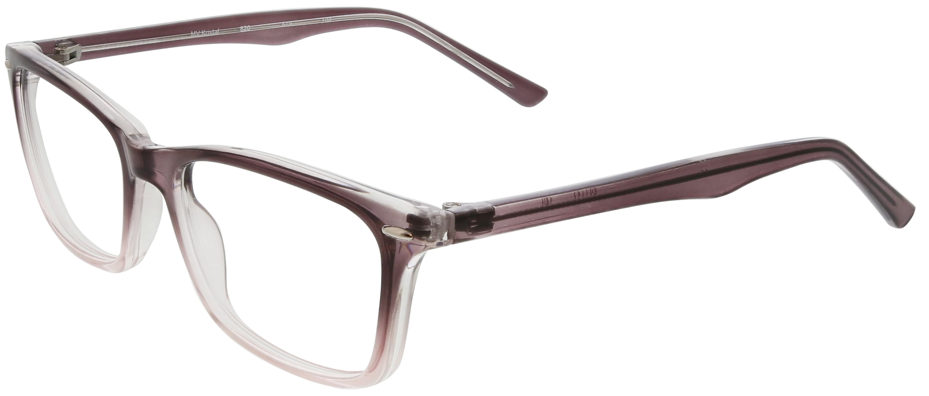 Womens Kristal Rx'ble Eyeglasses with Case, PINK