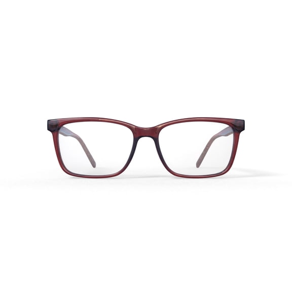 Mens Mateo Rx'ble Eyeglasses with Case, BROWN