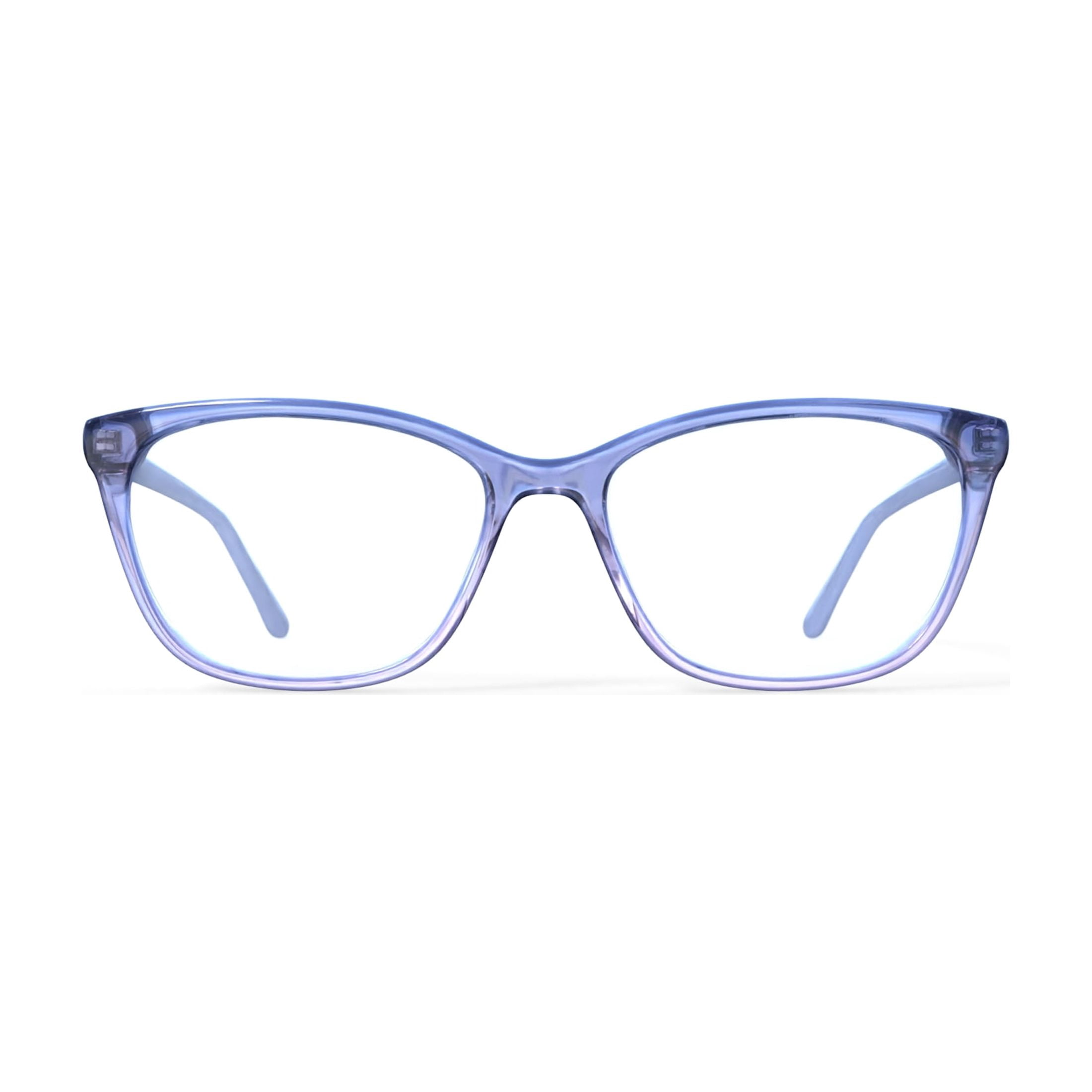 Womens Pam Rx'ble Eyeglasses with Case, SMOKE