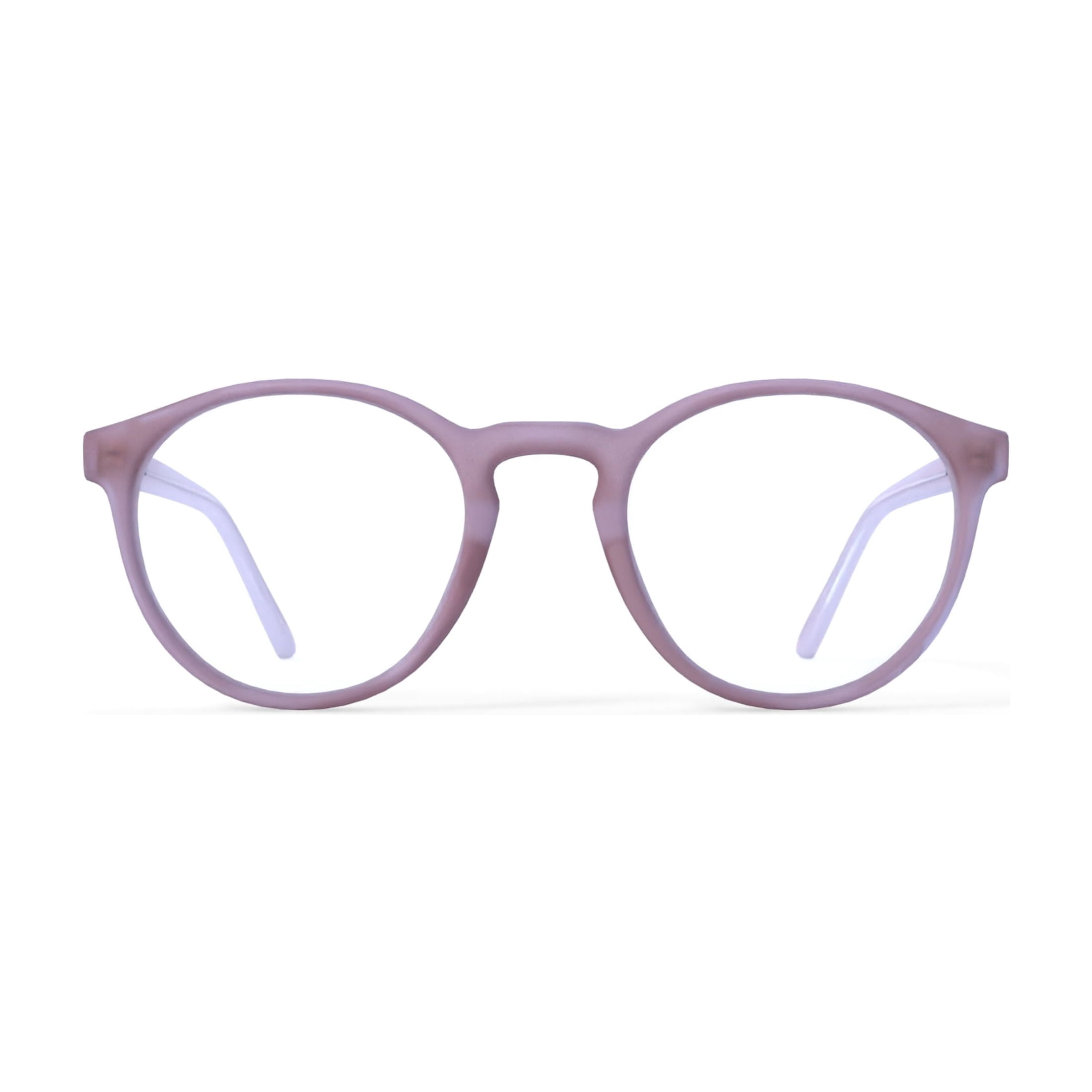 Sammy Rx'ble Eyeglasses with Case, Matte Crystal Peach