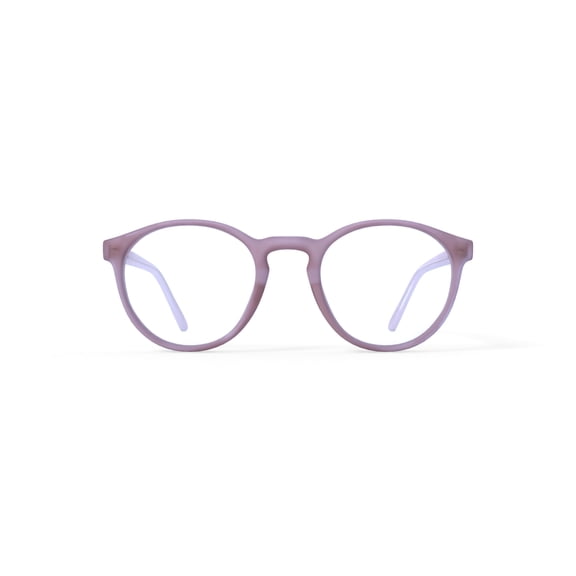 Sammy Rx'ble Eyeglasses with Case, Matte Crystal Peach