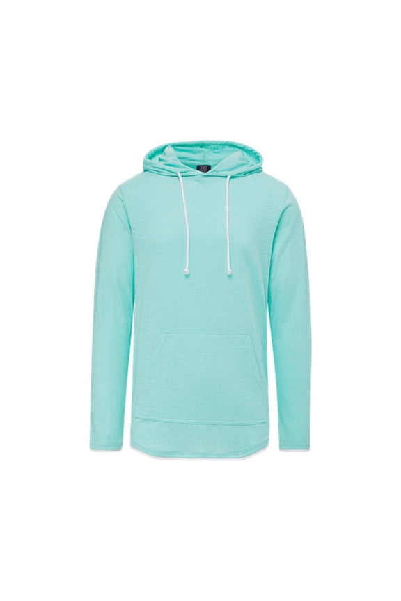 24401 Miles Slub Hooded Tee-Oasis - 084-XL