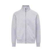 MV Sport 25157 Vintage Fleece Track Jacket-Heather Gray - 073-L