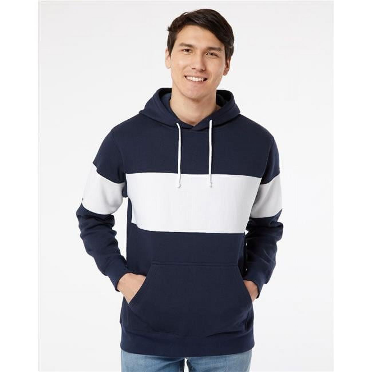 MV Sport Classic Fleece Colorblocked Hooded Sweatshirt