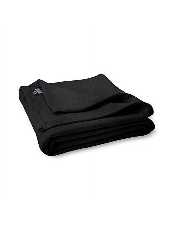 Oversized Sweatshirt Blanket – Lightweight Blanket – Fleece Knit Blanket (Charcoal)