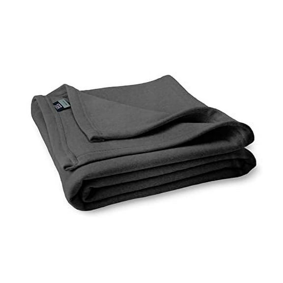 MV Sport Oversized Sweatshirt Blanket – Lightweight Blanket – Fleece Knit Throw (Graphite)