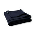 thumbnail image 1 of MV Sport Oversized Sweatshirt Blanket – Lightweight Blanket – Fleece Knit Throw (Navy), 1 of 4