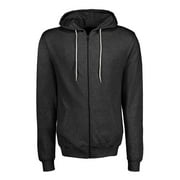 MV Sport Retro Heather Zip Hood 2349 Charcoal Heather M