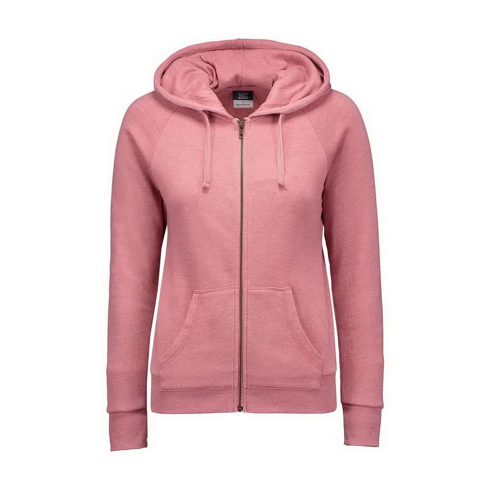 MV Sport Stockton Angel Fleece Full-Zip Hooded Sweatshirt W20150 
