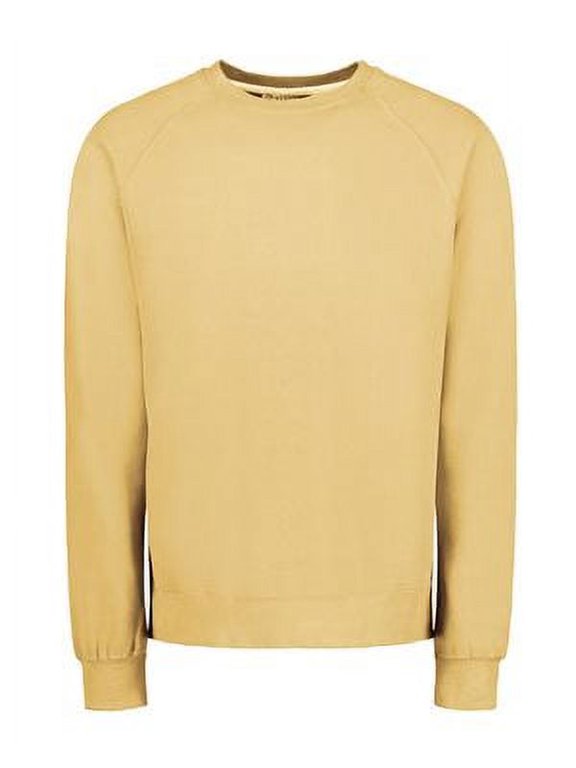 Mens Vintage Fleece Raglan Crewneck