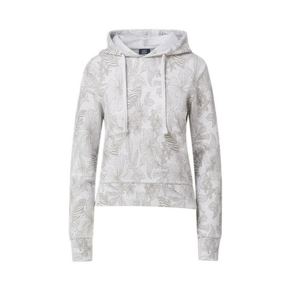 MV Sport W24105 Maddie Floral Print Hood-Ash - 044-S