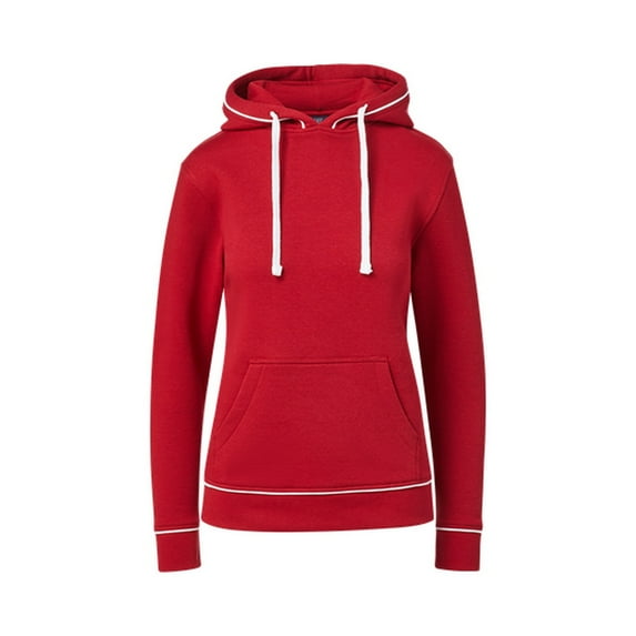 MV Sport W24120 Ivy Cloud Fleece Hood-Crimson - 019-2XL
