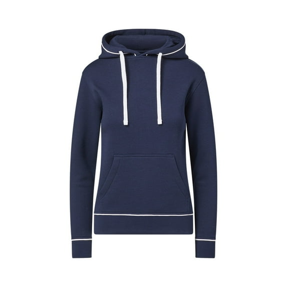 MV Sport W24120 Ivy Cloud Fleece Hood-Navy - 001-L