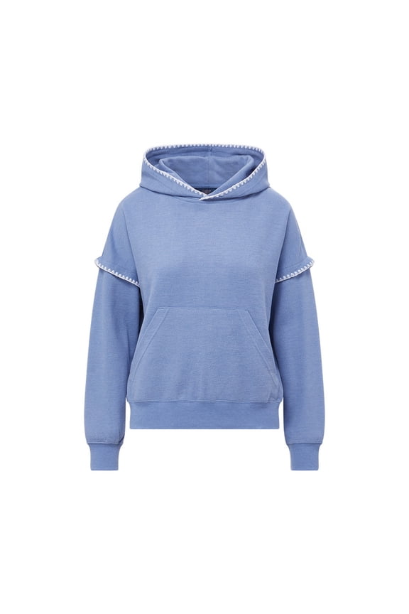 W25115 Mood & Vibe Teegan Crafty Hood-Blue Iris - 796-M